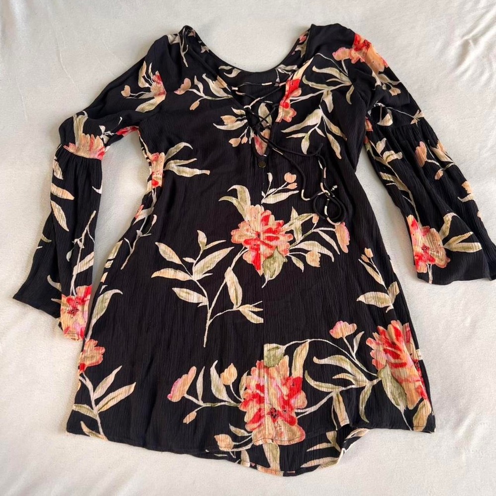 Swimsuit Coverup Beach Dress Boho Western Festival Fairy Flowy Dark Romantic